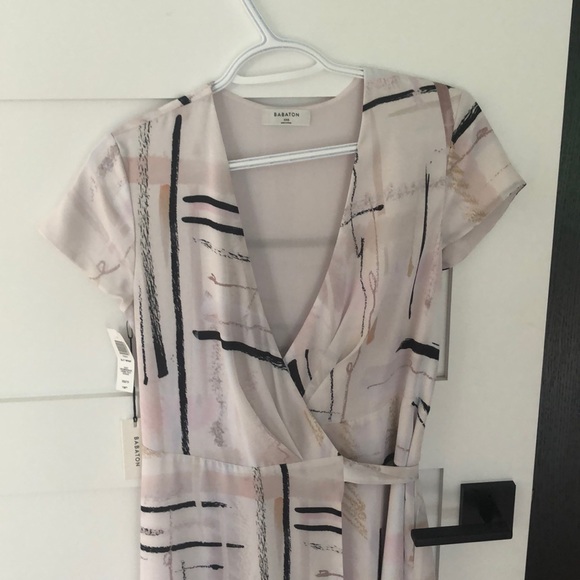 Babaton Slit Wrap Dress - Picture 2 of 3